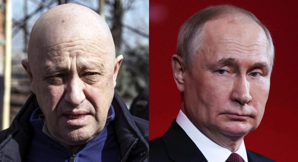  Yevgeny Prigozhin and vladimir putin