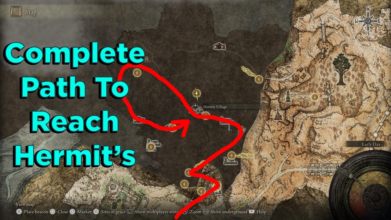 How To Get To Hermit Village Elden Ring