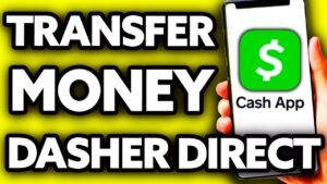how to transfer money from dasher direct to bank account