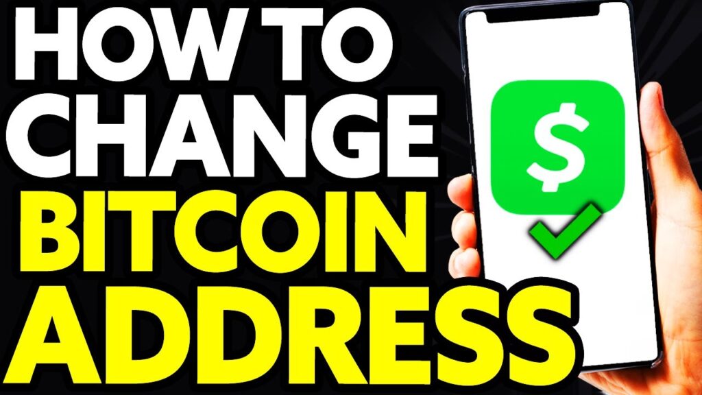 How To Get A New Bitcoin Address On Cash App